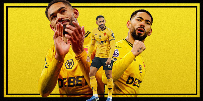Cunha là đầu tàu trên hàng công của Wolves