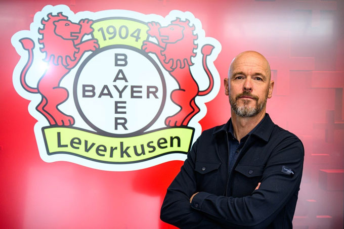 Ten Hag trở thành HLV của Leverkusen thay thế Xabi Alonso mới chuyển sang Real