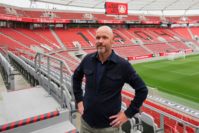 Ten Hag tự tin sẽ tái sinh sự nghiệp tại Leverkusen