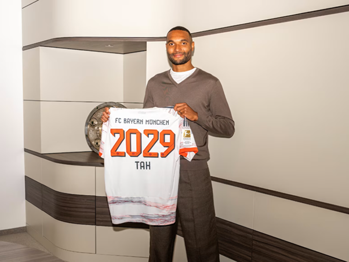 Jonathan Tah chính thức gia nhập Bayern