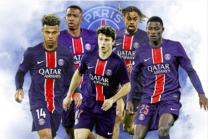 Dàn sao trẻ PSG đang trưởng thành nhanh chóng dưới sự dẫn dắt của Luis Enrique