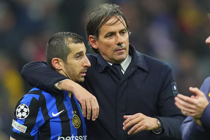 Mkhitaryan hiện là trụ cột của Inter Milan