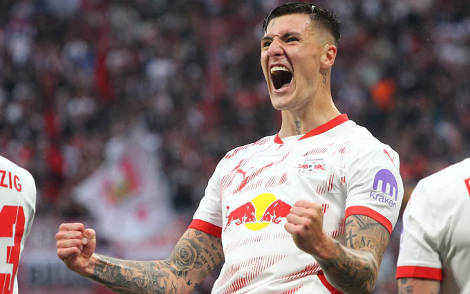 Sesko là mục tiêu của Arsenal ở vị trí tiền đạo cắm