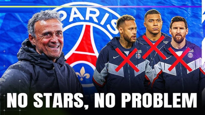 PSG giờ đây không còn chạy theo việc chiêu mộ các ngôi sao đắt đỏ nữa