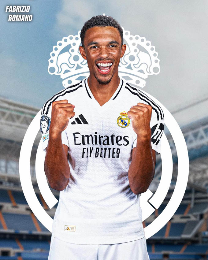 Trent đã thuộc về Real Madrid