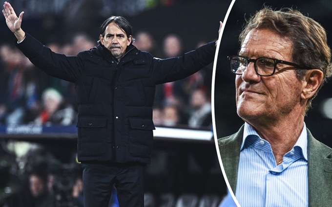Fabio Capello tin rằng Simone Inzaghi có thể giúp Inter đánh bại PSG