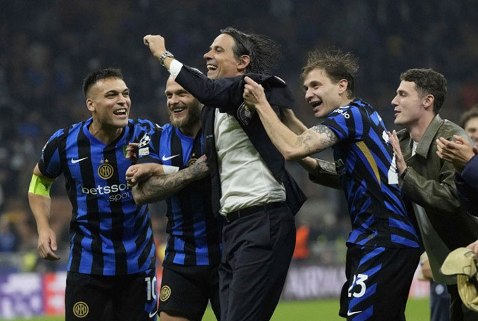 Inter tiến vào trận chung kết Champions League
