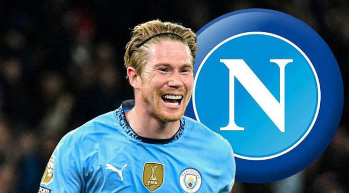 Napoli chốt xong De Bruyne