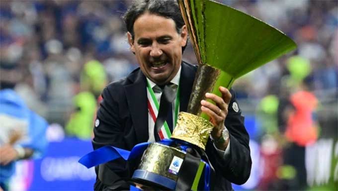 Simone Inzaghi cùng Inter tiến vào trận chung kết Champions League 