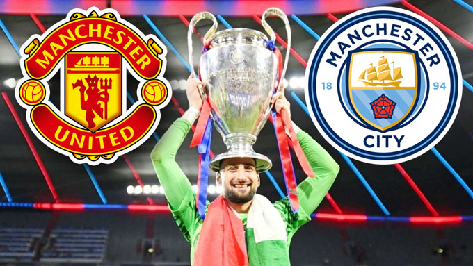 Donnarumma được cả MU và Man City quan tâm
