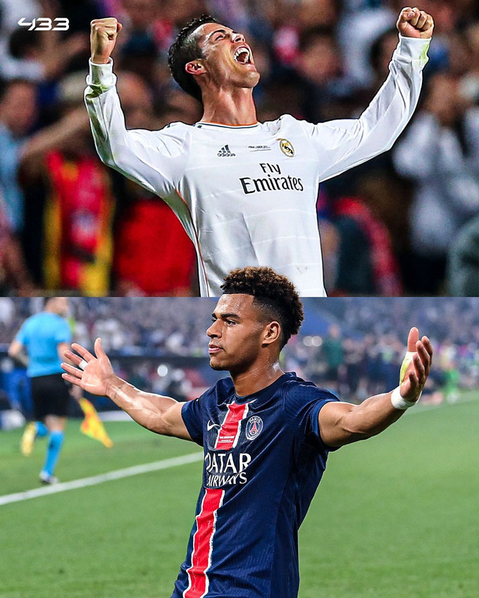 Doue là cầu thủ đầu tiên kể từ Ronaldo vừa ghi bàn vừa kiến tạo trong 1 trận chung kết Champions League
