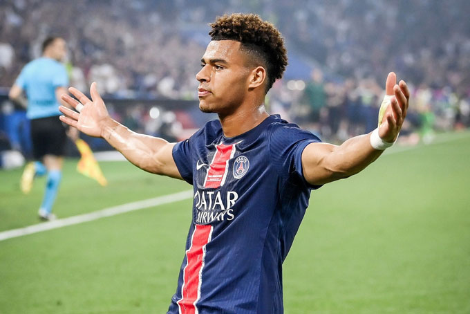 Doue ghi dấu ấn đậm nét ở ching kết Champions League 2024/25