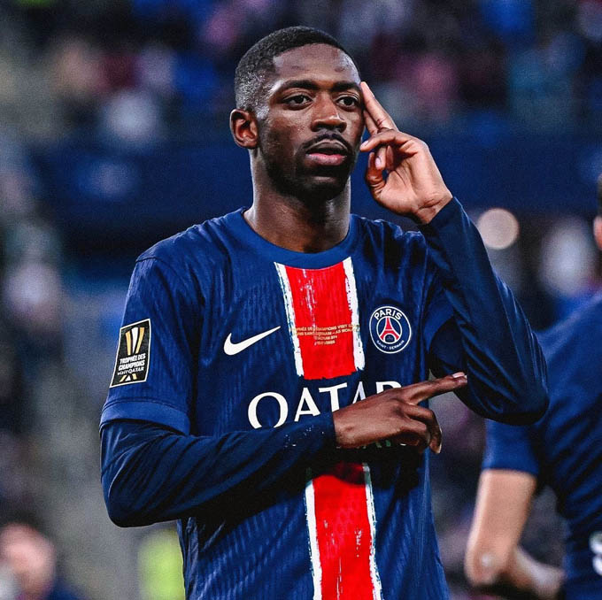 Dembele góp công lớn giúp PSG vô địch Champions League 2024/25