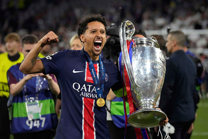 Marquinhos cuối cùng cũng vô địch Champions League cùng PSG