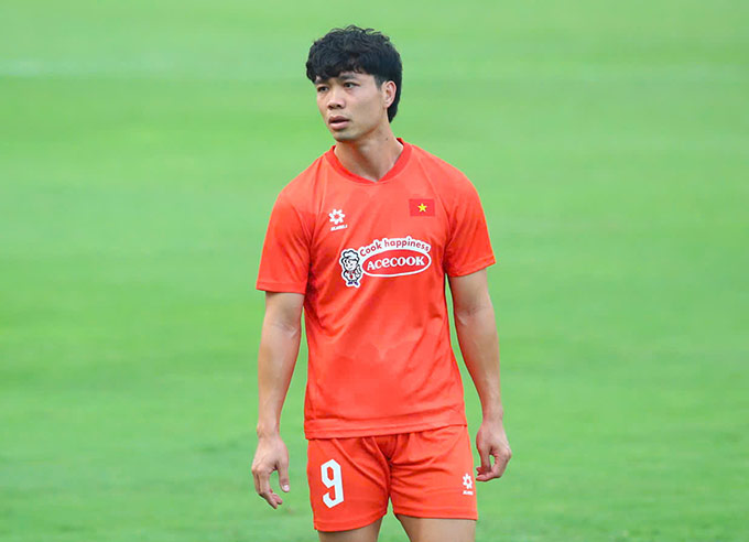Công Phượng bình phục chấn thương - Ảnh: Đức Cường