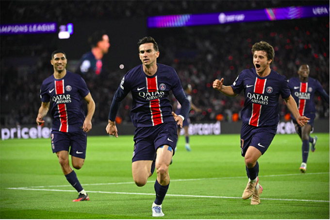 Các cầu thủ PSG thường chạy rất nhiều trong mỗi trận đấu