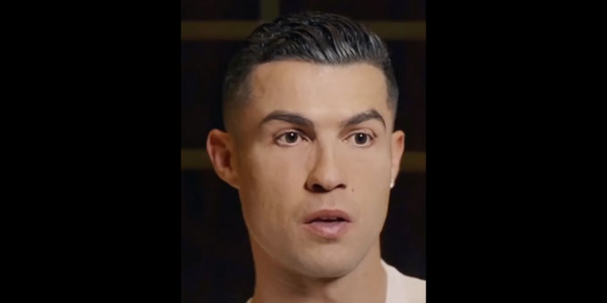 Cristiano Ronaldo xuất hiện trong video lan truyền trên mạng xã hội