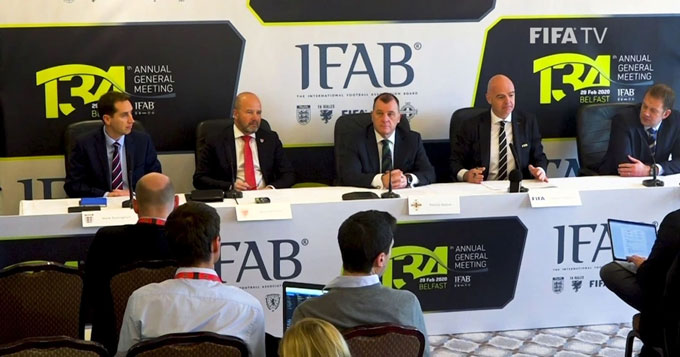 IFAB đã phải đưa ra cập nhật mới về việc đá penalty