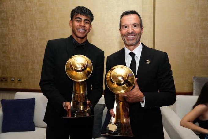 Sự bùng nổ của Lamine Yamal đã giúp Jorge Mendes lấy lại vị thế số 1 trong giới cò cầu thủ.