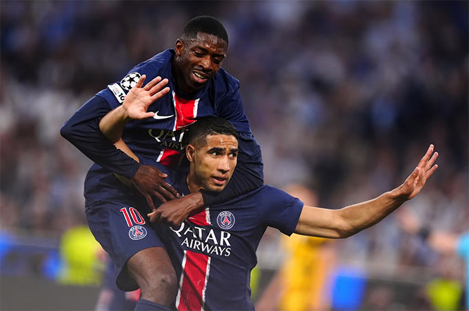 Ngòi nổ của PSG trải khắp mặt sân
