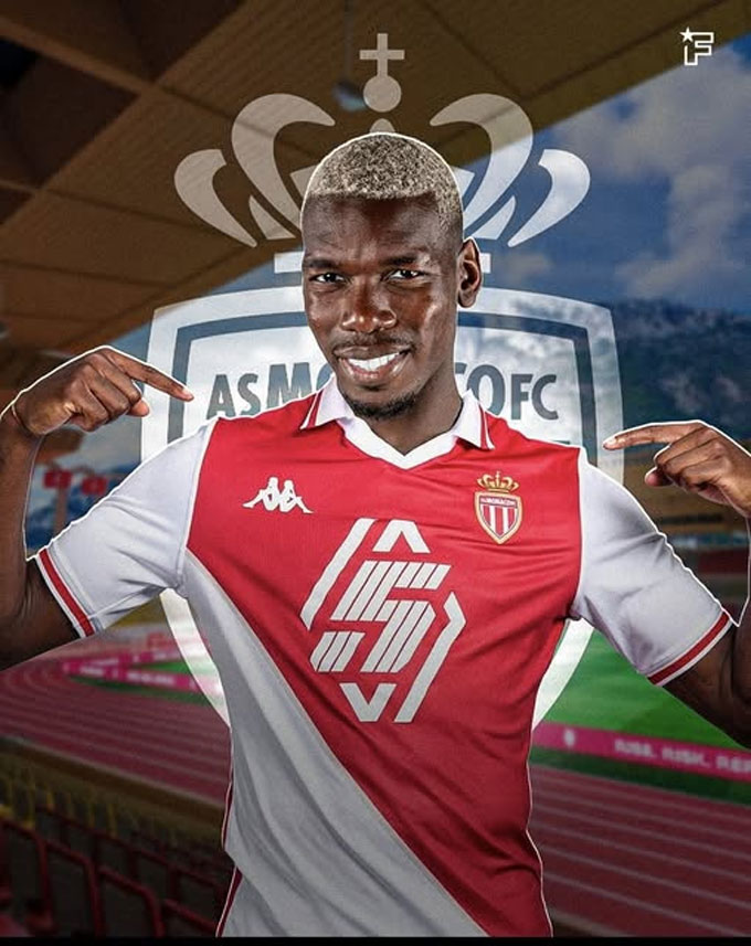 Pogba được liên hệ gia nhập Monaco