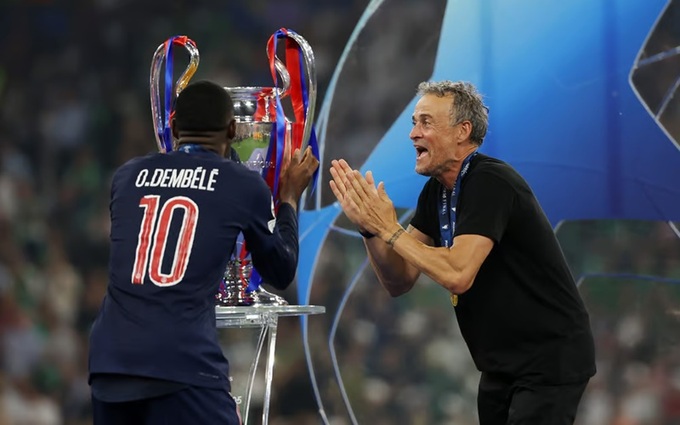 Ousmane Dembele vừa góp công lớn giúp PSG giành "cú ăn ba" vĩ đại