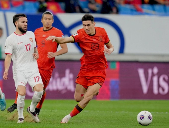 Indonesia dù kiểm soát bóng nhiều hơn nhưng vẫn để thua 1-2 trước Trung Quốc ở lượt đi.