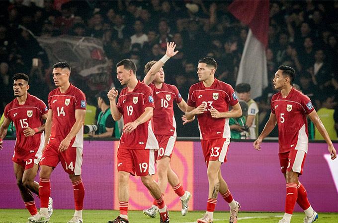 Indonesia rộng cửa vào vòng tranh vé vớt dự World Cup 2026 