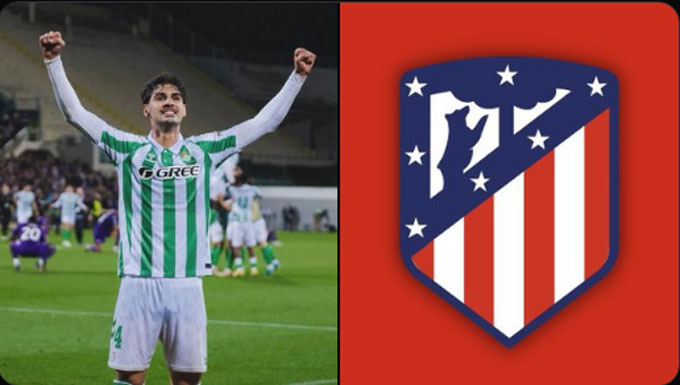 Cardoso đã đạt được thỏa thuận cá nhân với Atletico