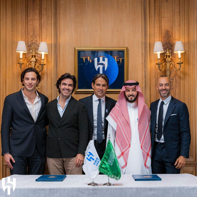 Inzaghi ký hợp đồng 2 năm với Al Hilal kèm mức lương 26 triệu euro mỗi mùa