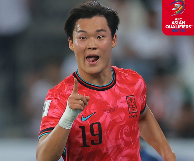 Hàn Quốc đã giành vé dự World Cup 2026