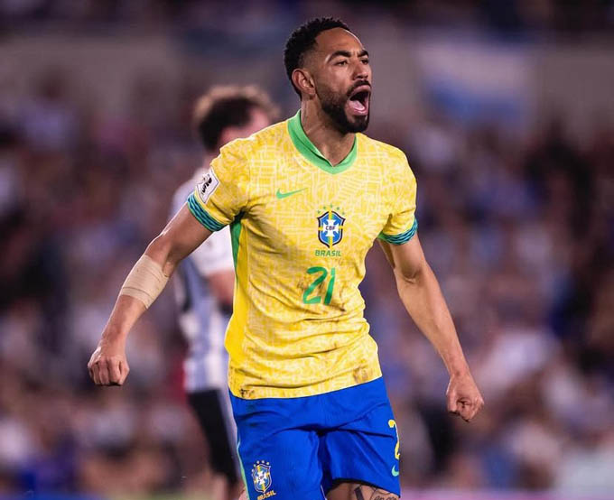 Cunha chơi không tốt khi Brazil hòa Ecuador