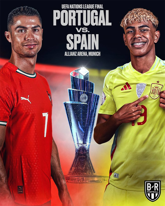 Sẽ là cuộc so tài thú vị giữa "ông chú" Ronaldo và "đứa cháu" Yamal ở chung kết Nations League