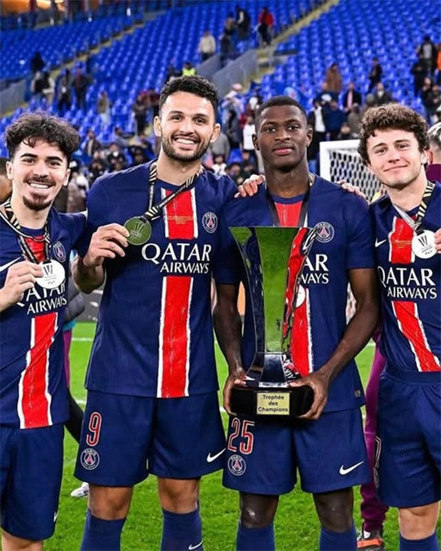 Có đến 4 thành viên của PSG đang tập trung cùng ĐT Bồ Đào Nha