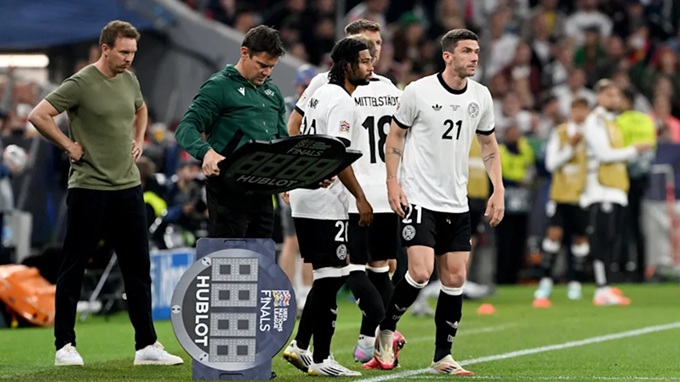 Nagelsmann thay cùng lúc 3 cầu thủ khiến Đức gãy đổ trước Bồ Đào Nha