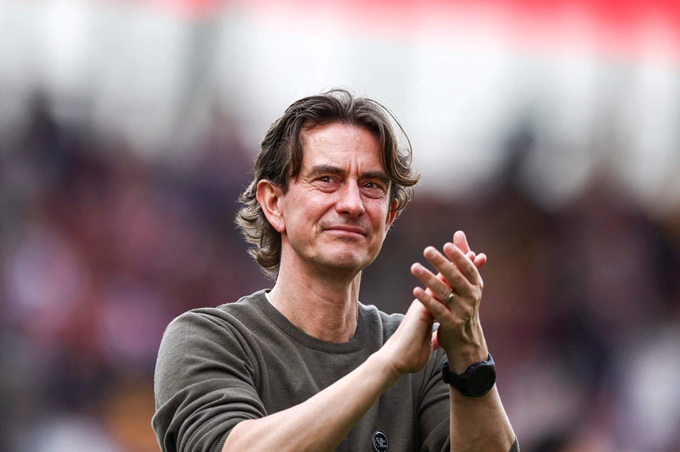 Thomas Frank, HLV trưởng Brentford, hiện là ứng viên số một thay thế Postecoglou