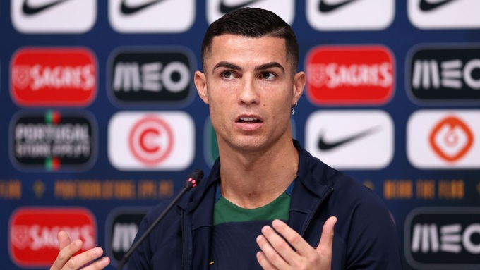Cristiano Ronaldo trả lời phỏng vấn trước thềm trận chung kết UEFA Nations League 2024/25 với  ĐT Tây Ban Nha