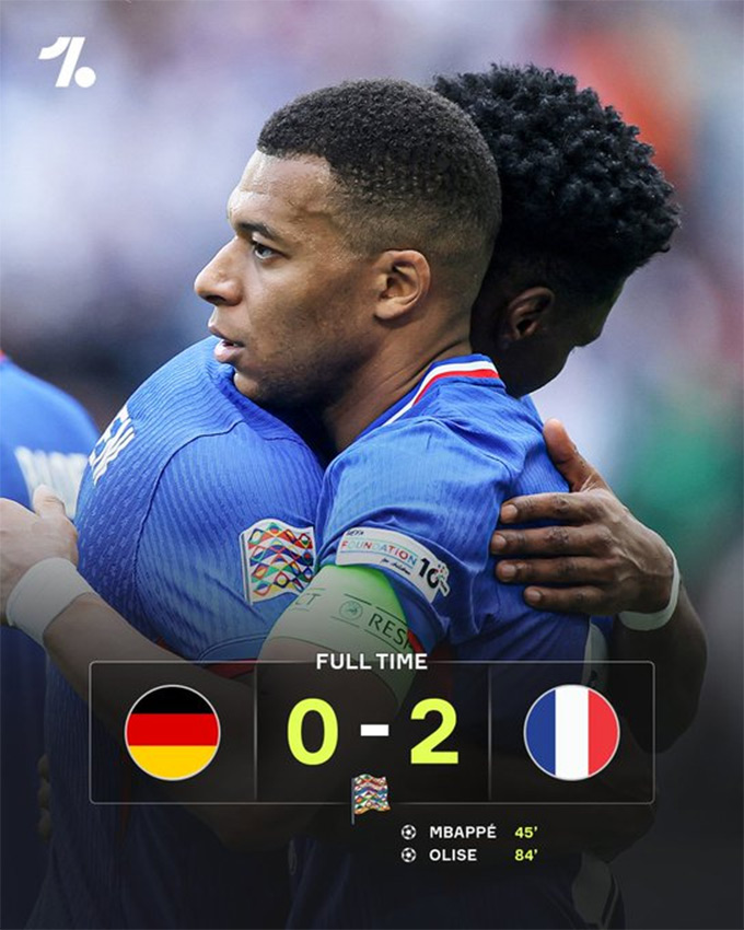 Pháp giành giải ba UEFA Nations League