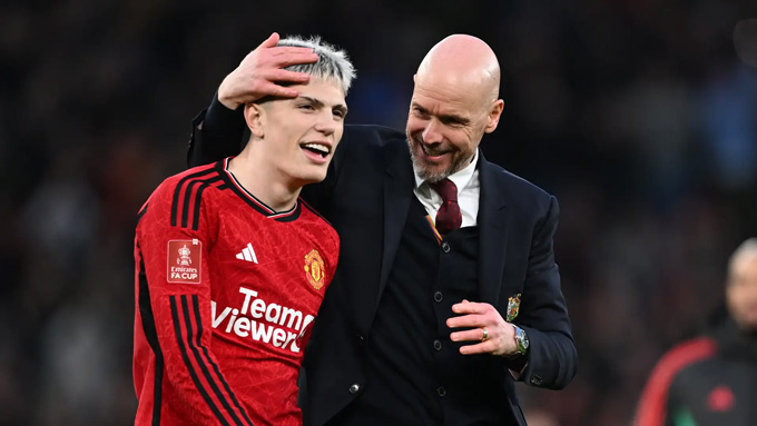Garnacho có thể tái ngộ Ten Hag tại Leverkusen