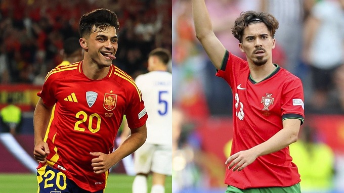 Pedri và Vitinha đều chơi tuyệt hay ở bán kết Nations League