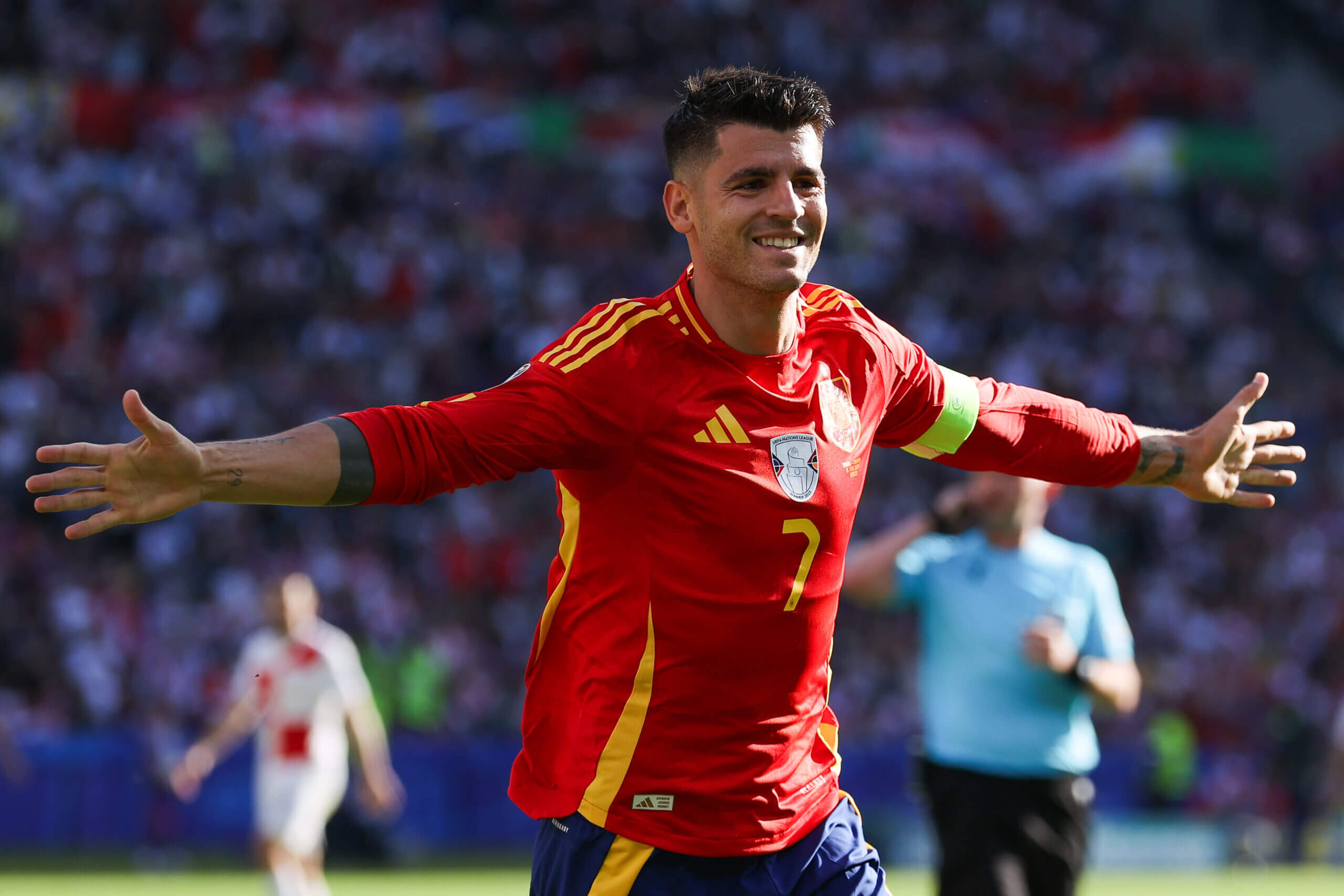 Morata đã giữ vị trí tiền đạo của mình rất quyết liệt, đặc biệt là trước những lời chỉ trích nhằm vào anh 