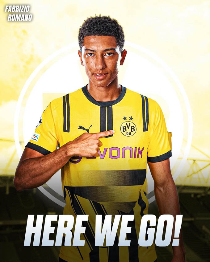 Jobe Bellingham gia nhập Dortmund