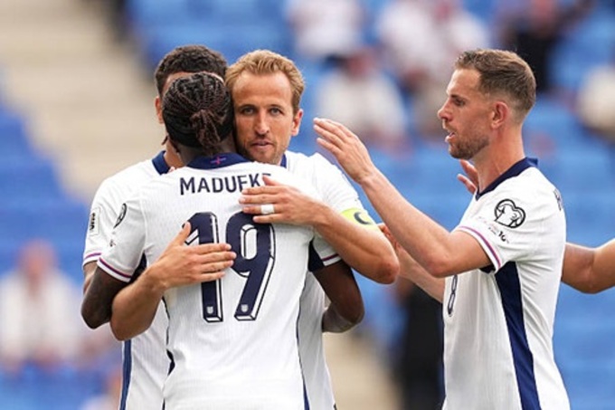 Anh chỉ ghi được 1 bàn vào lưới của Andorra nhờ công của Harry Kane