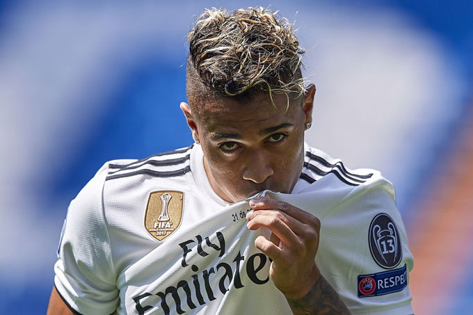 Mariano Diaz khi còn khoác áo Real