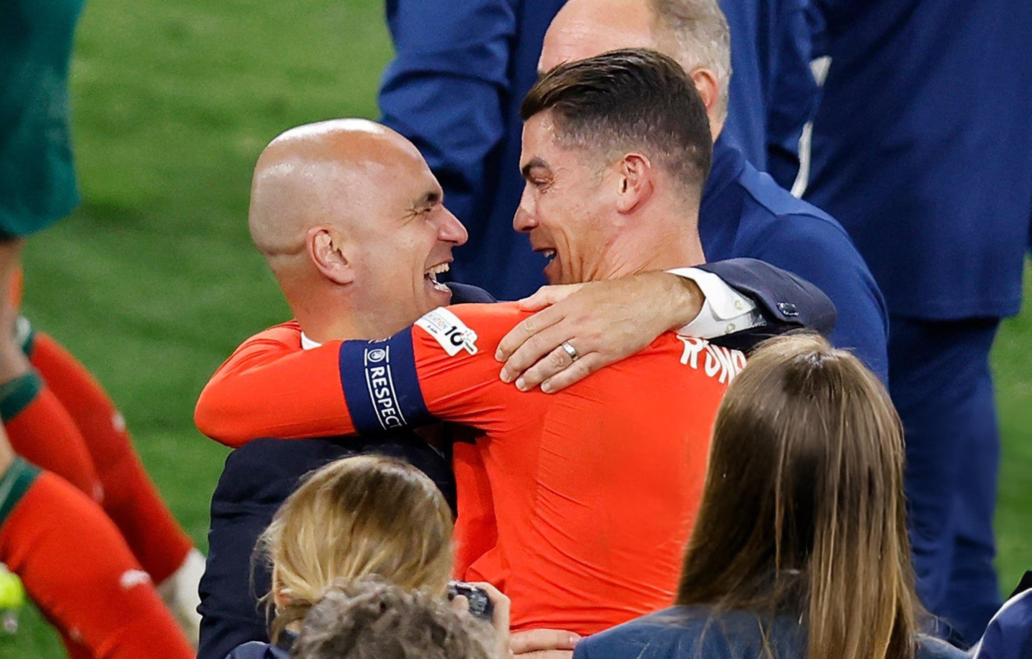 Roberto Martinez và Ronaldo có mối quan hệ rất tốt