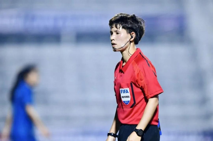 Nữ trọng tài FIFA Lê Thị Ly