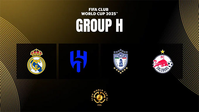 Bảng đấu của Real tại FIFA Club World Cup 2025