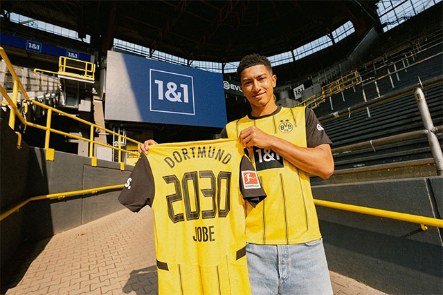 Jobe Bellingham mới ký hợp đồng 5 năm với Dortmund với giá 33 triệu euro