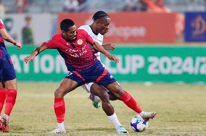 Cao Pendant Quang Vinh đang thi đấu tại V.League cho CLB Công an Hà Nội 