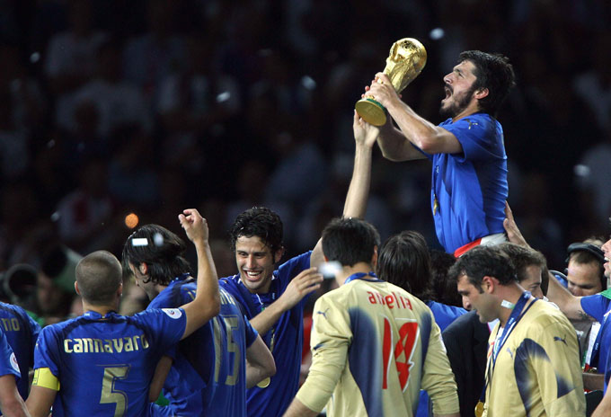 Gattuso là nhân chứng sống của Italia tại World Cup 2006